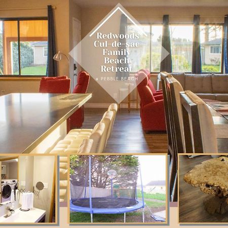 Private Home - Playground, Jumping Mat, Bbq, Darts, Firepit, Gazebo, 4 Smart Tvs, White Cotton Bedding, - The Redwood Cul-De Sac Beach Retreat Crescent City Exteriér fotografie